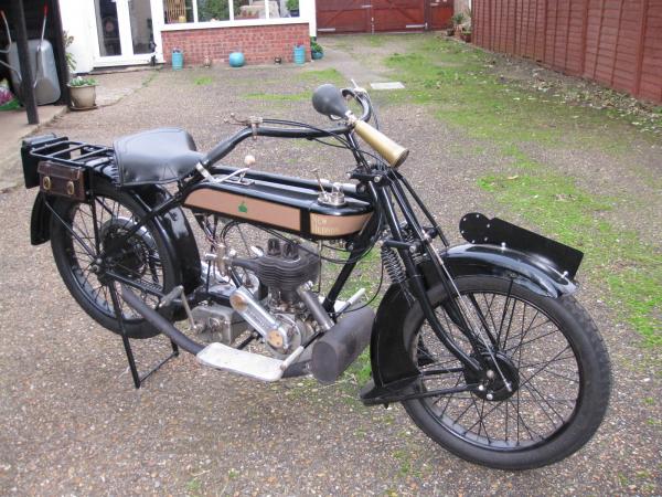 1923 4.5HP 600cc in immaculate condition.